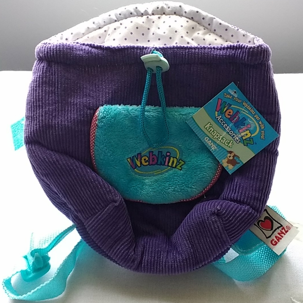 Webkinz Plush Pet Carrier Knapsack